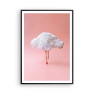 Poster în ramă neagră - Dulce promisiune - 70x100 cm