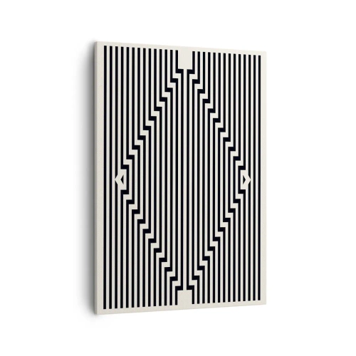 Tablou pe pânză - Iluzie geometrică - 50x70 cm