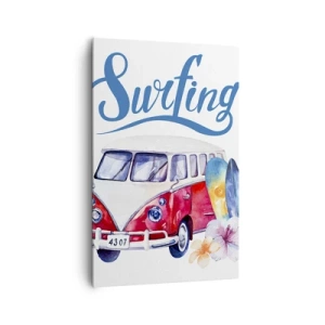 Tablou pe pânză - Un clasic pentru surferi - 80x120 cm