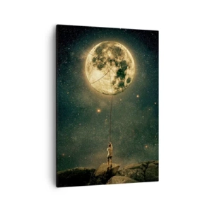 Tablou pe pânză - Cel care a furat Luna - 50x70 cm