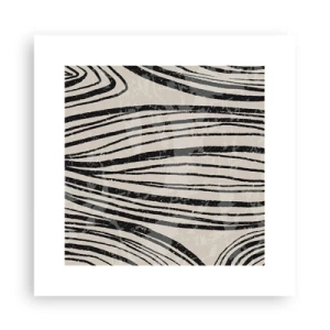 Poster - Deversare de linii - 30x30 cm