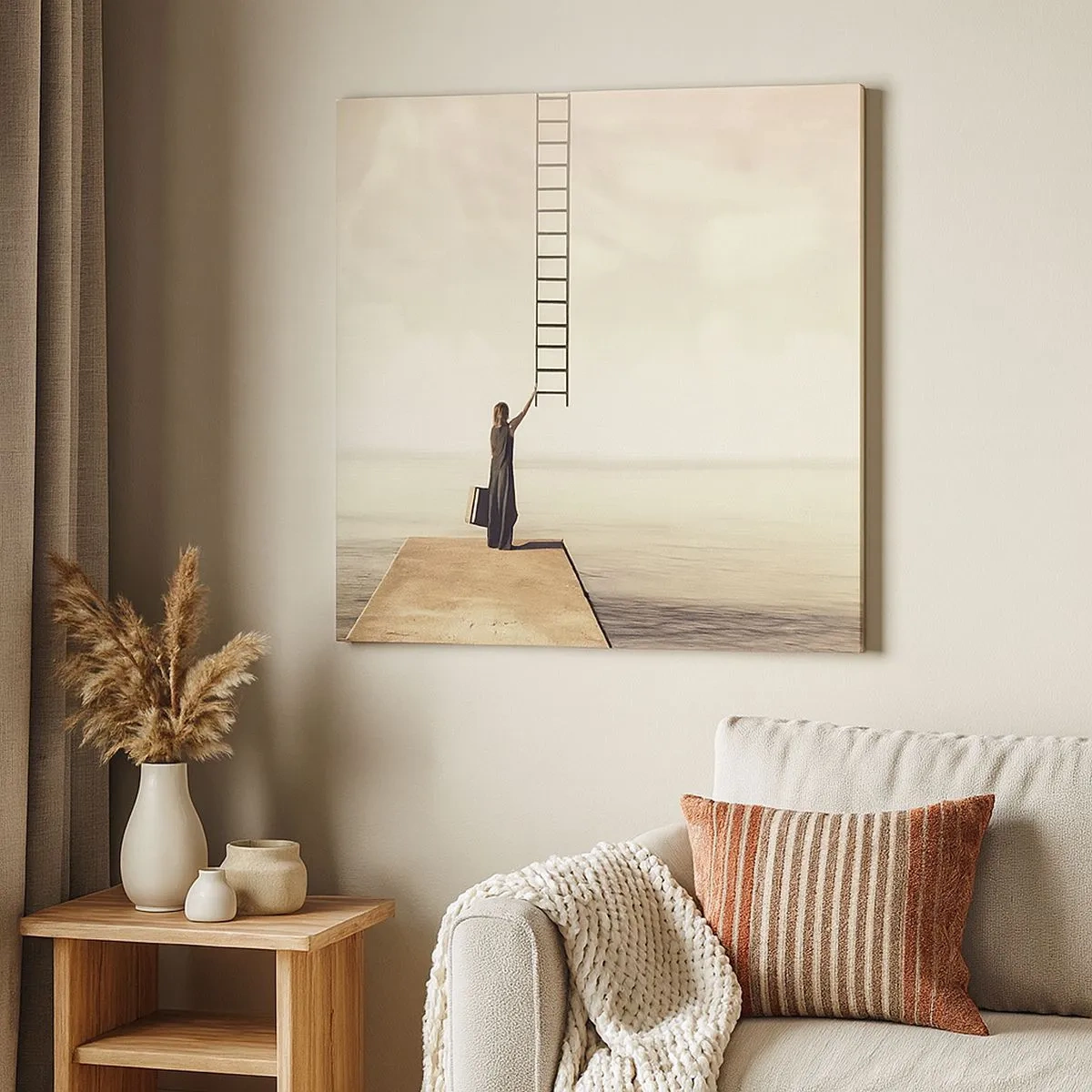 Tablou pe pânză - O călătorie conceptuală - 30x30 cm