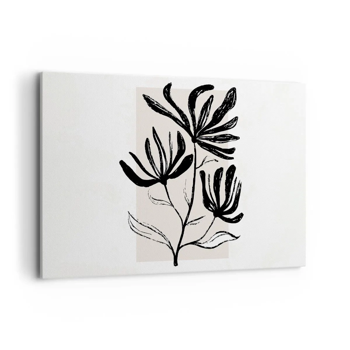 Tablou pe pânză - Schiță pentru ierbar - 120x80 cm