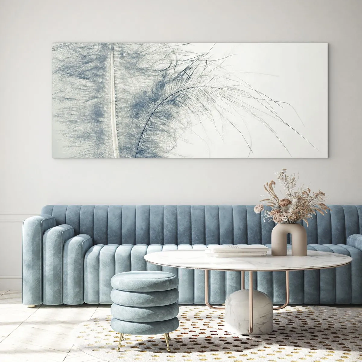 Tablou pe sticlă - Șoapta naturii - 120x50 cm