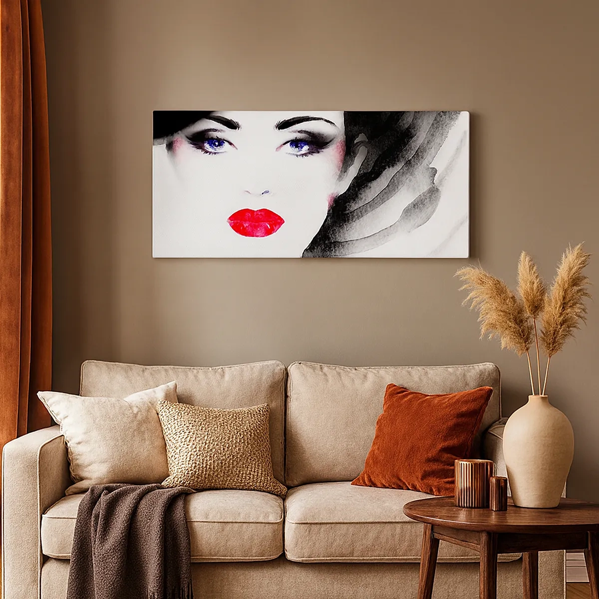 Tablou pe pânză - Respinge și cheamă - 30x30 cm