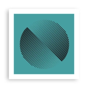 Poster - Cercul - o variație geometrică - 50x50 cm