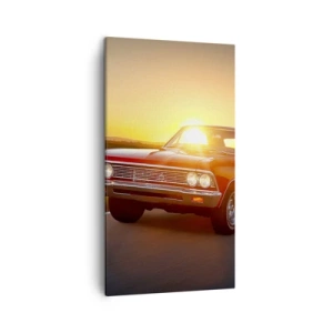 Tablou pe pânză - Tentația este roșie - 45x80 cm