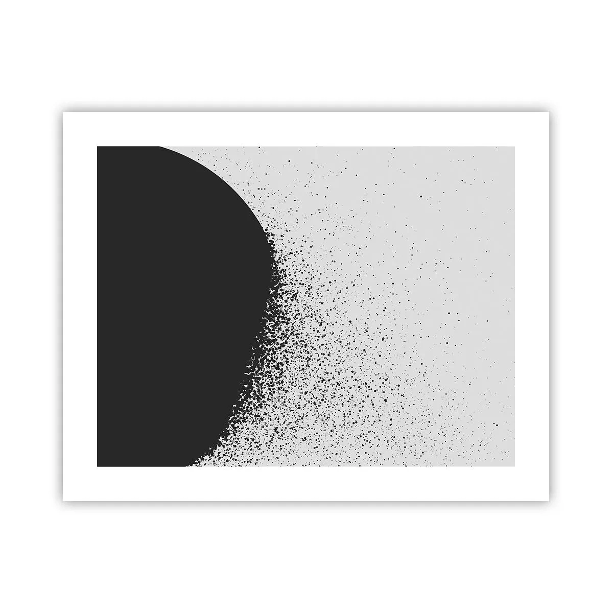 Poster - Mișcarea particulelor - 50x40 cm