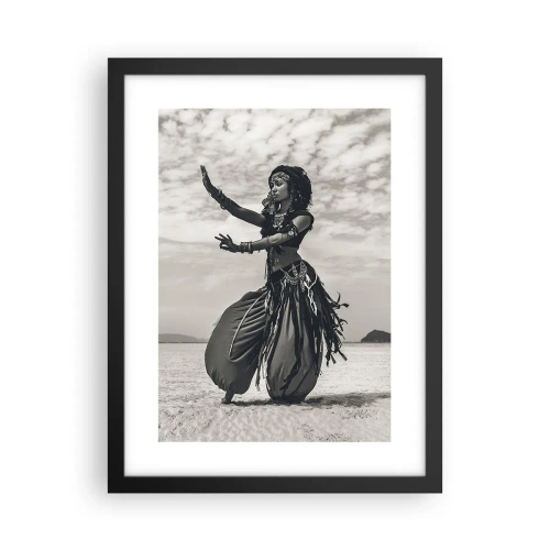 Poster în ramă neagră - Dansul insulelor sudice - 30x40 cm