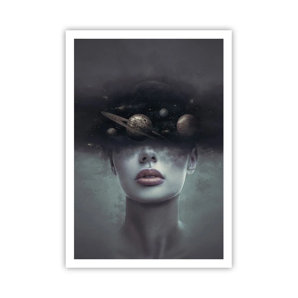 Poster - Și planetele o iau razna... - 70x100 cm