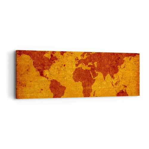 Tablou pe pânză - Invitație la o călătorie - 90x30 cm