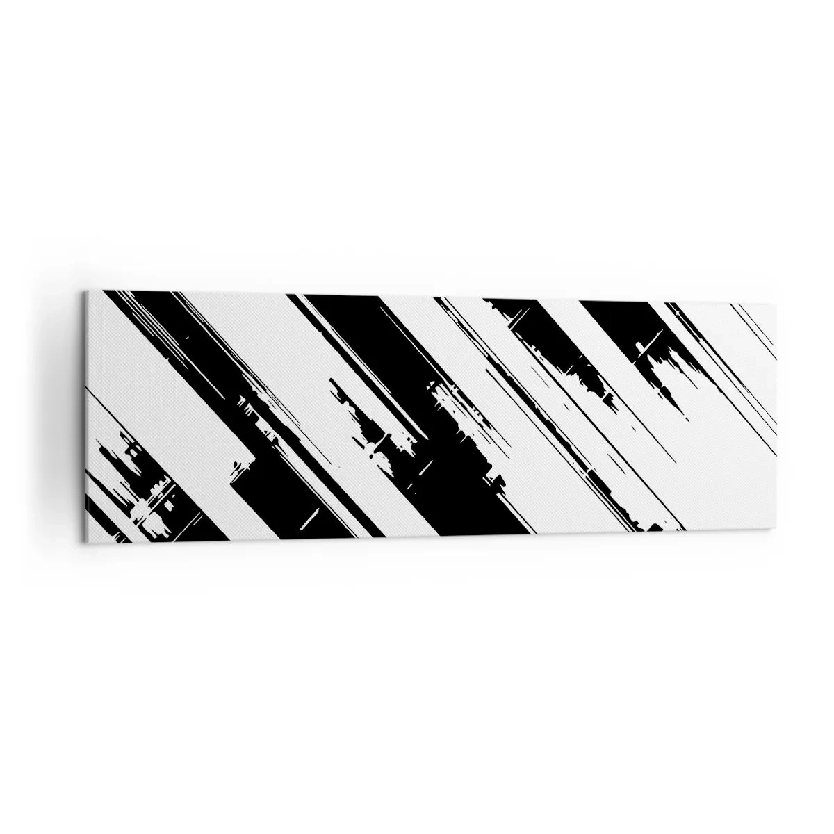 Tablou pe pânză - Compoziție intensă și dinamică - 160x50 cm