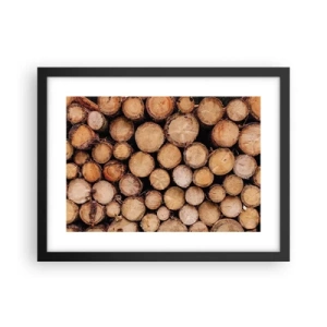 Poster în ramă neagră - Un nou început - 40x30 cm