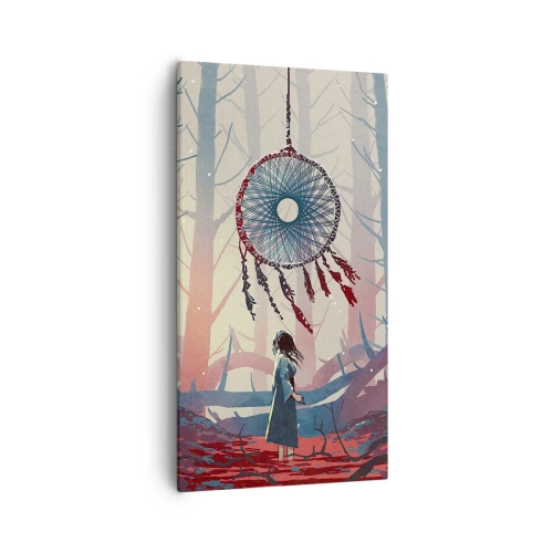 Tablou pe pânză - Ritualul secret al fericirii - 55x100 cm