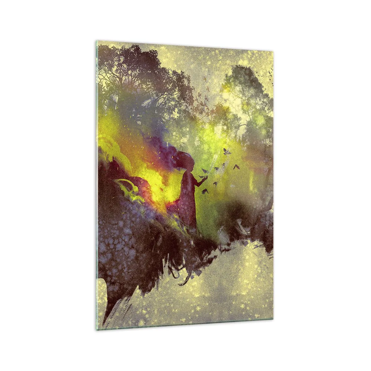 Tablou pe sticlă - Mama Natură - 70x100 cm