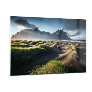 Tablou pe sticlă - Armonia elementelor - 120x80 cm