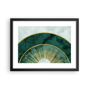 Poster în ramă neagră - Un alt sistem solar - 40x30 cm