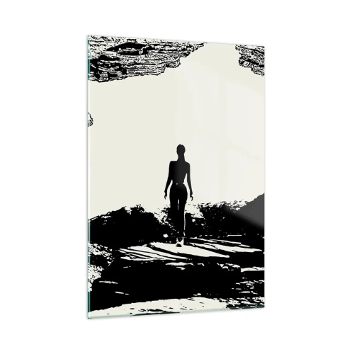 Tablou pe sticlă - O nouă înfățișare - 50x70 cm