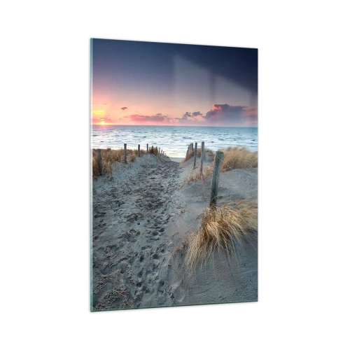 Tablou pe sticlă - Ai revărsat un curcubeu cu splendoare radiantă... - 70x100 cm