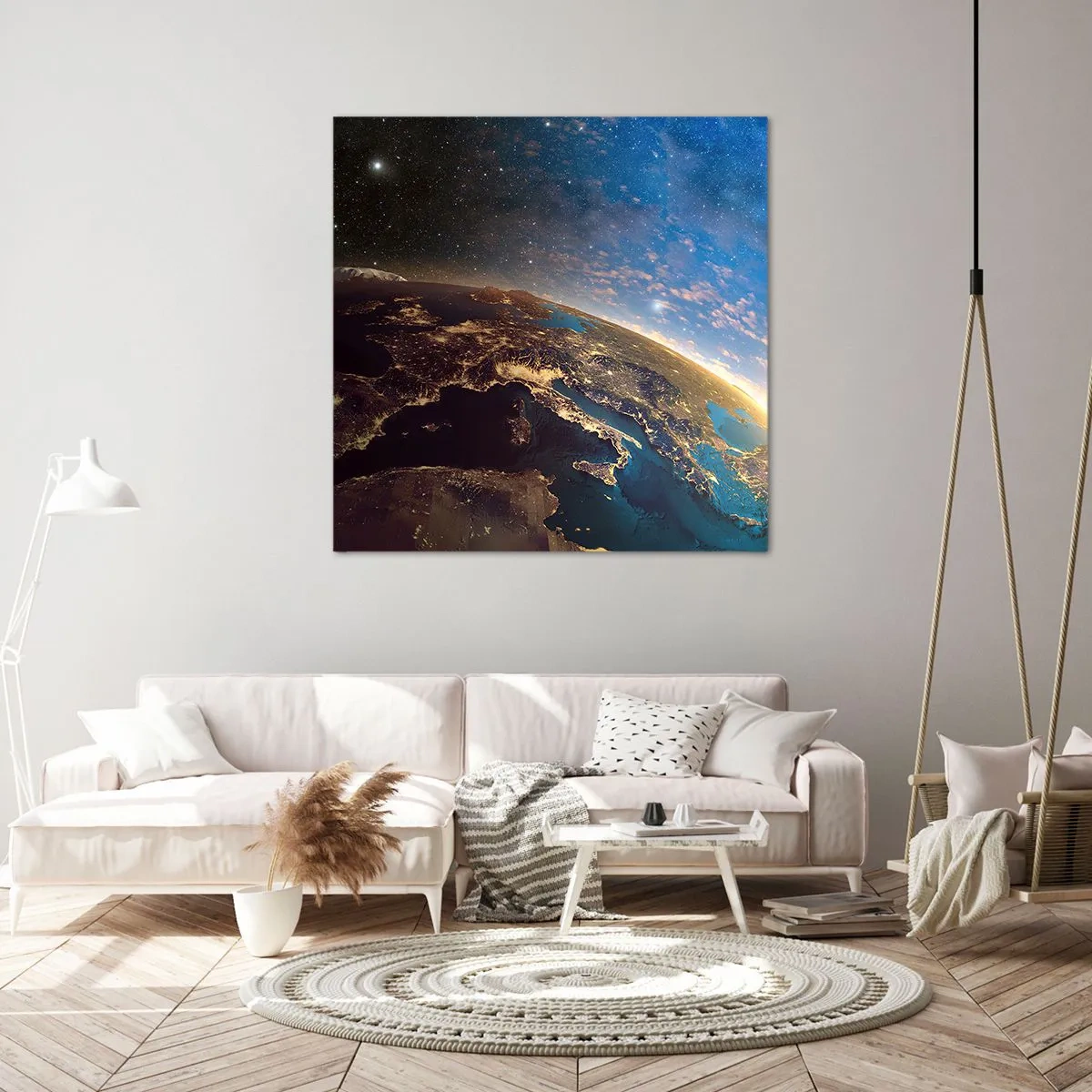 Tablou pe pânză - Să ne privim de la distanță - 60x60 cm