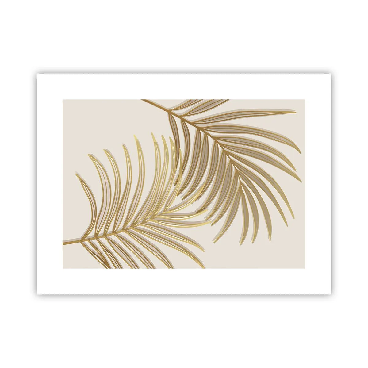 Poster - Palmier de aur! - 40x30 cm