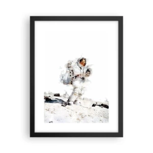 Poster în ramă neagră - Trimisul Pământului - 30x40 cm