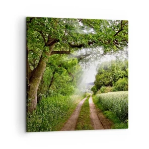 Tablou pe pânză - Et in Arcadia ego - 60x60 cm