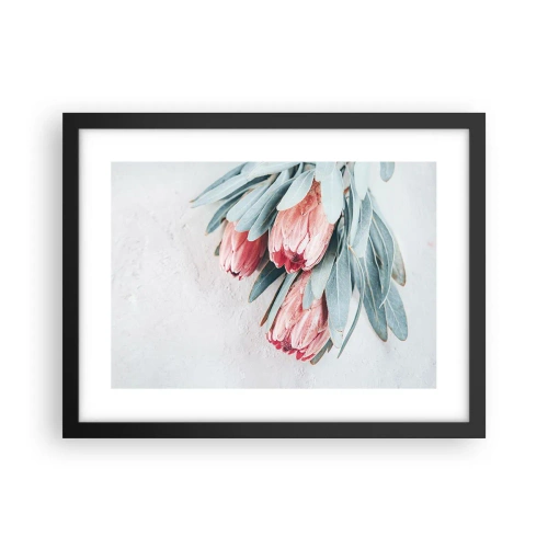 Poster în ramă neagră - Rușinate de propria lor frumusețe - 40x30 cm