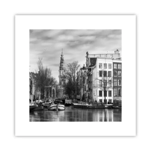 Poster - Amsterdam vibes - 30x30 cm