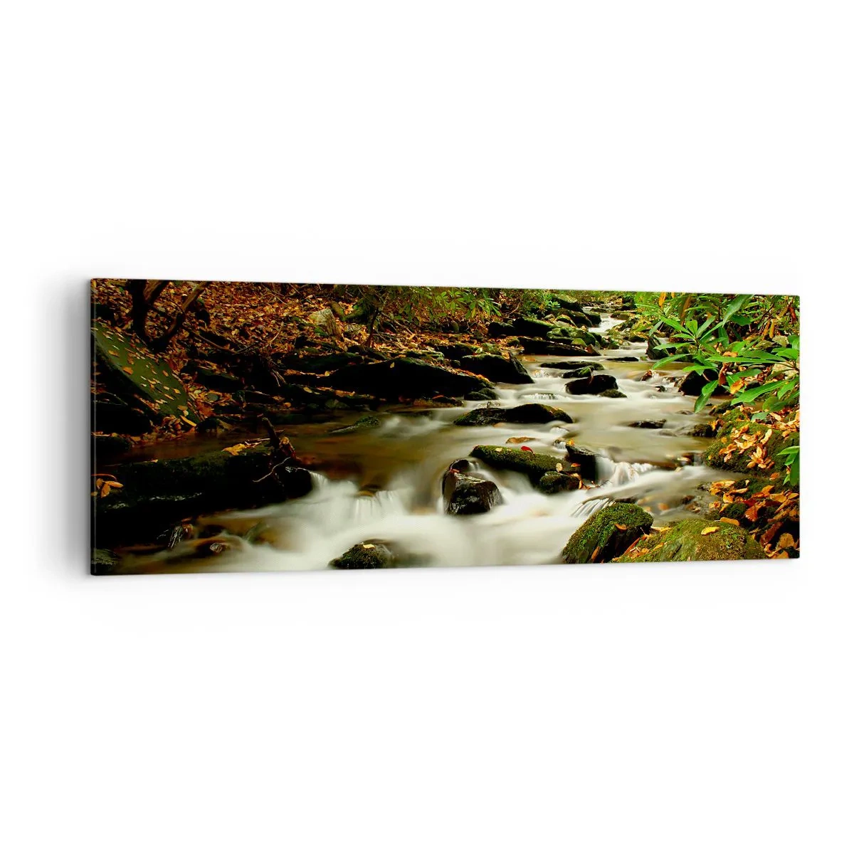 Tablou pe pânză - Ca argintul lichid - 140x50 cm