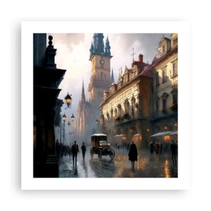 Poster - Magia unei seri la Praga - 50x50 cm