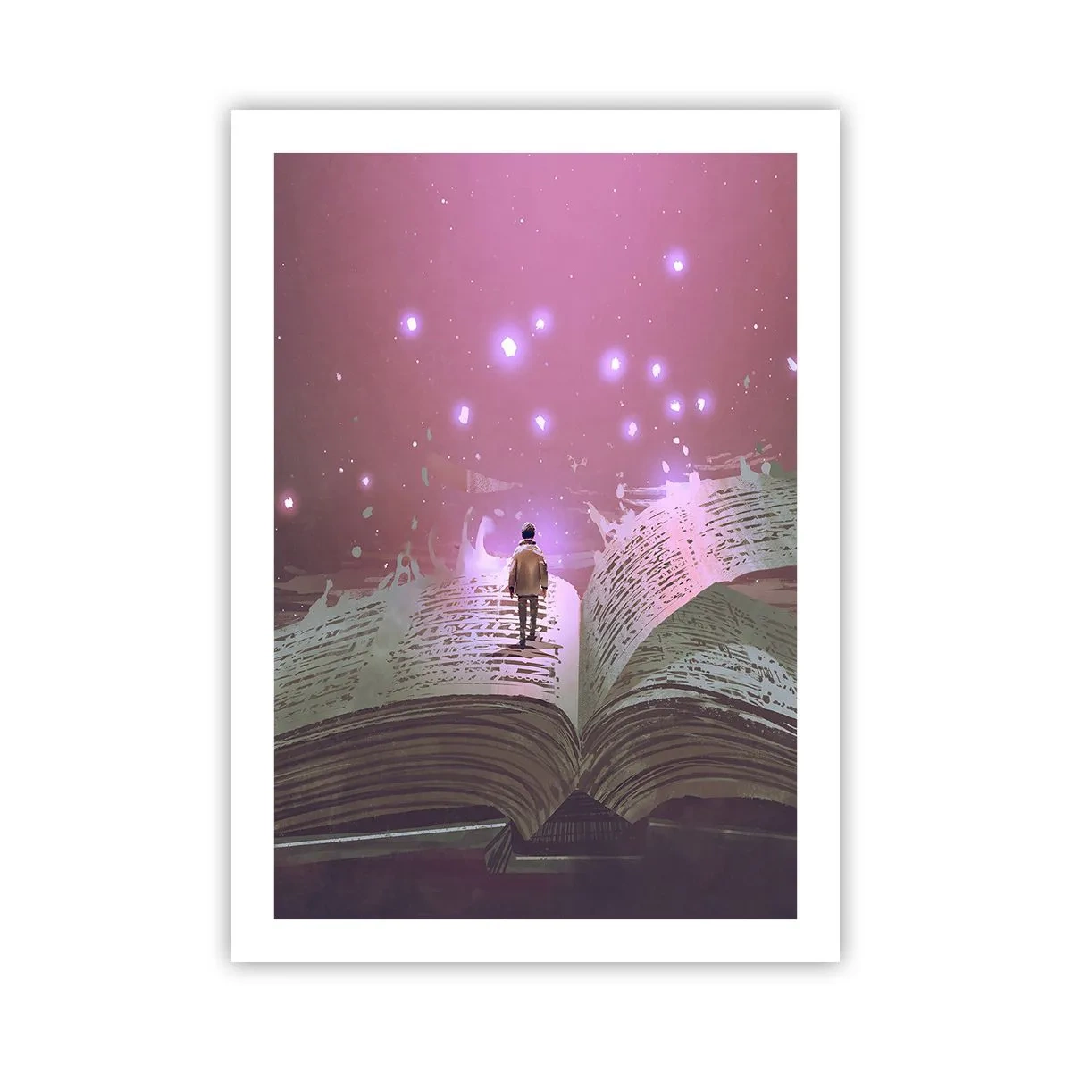 Poster - O invitație către o altă lume - citiți! - 50x70 cm