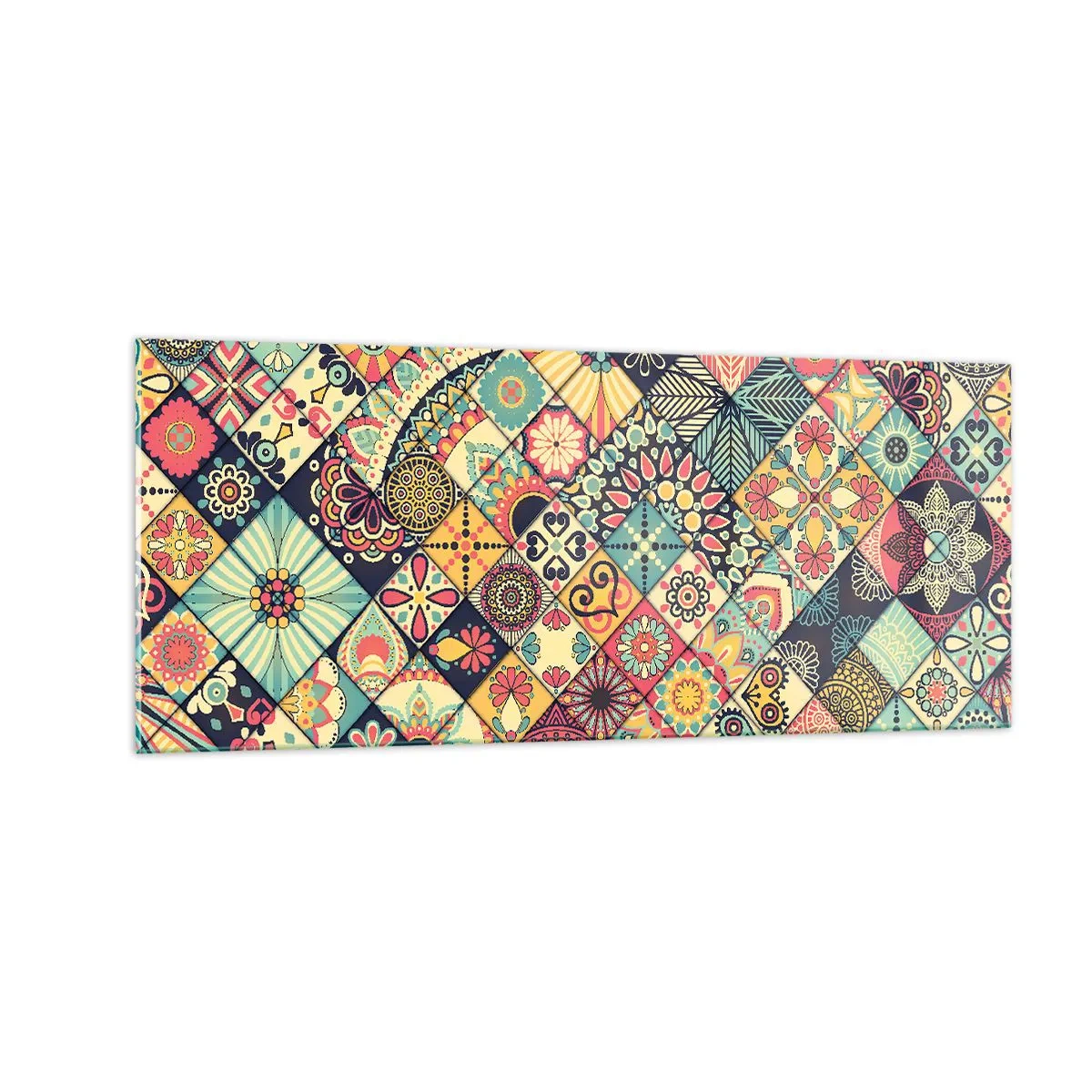 Tablou pe sticlă - Clima marocană - 100x40 cm