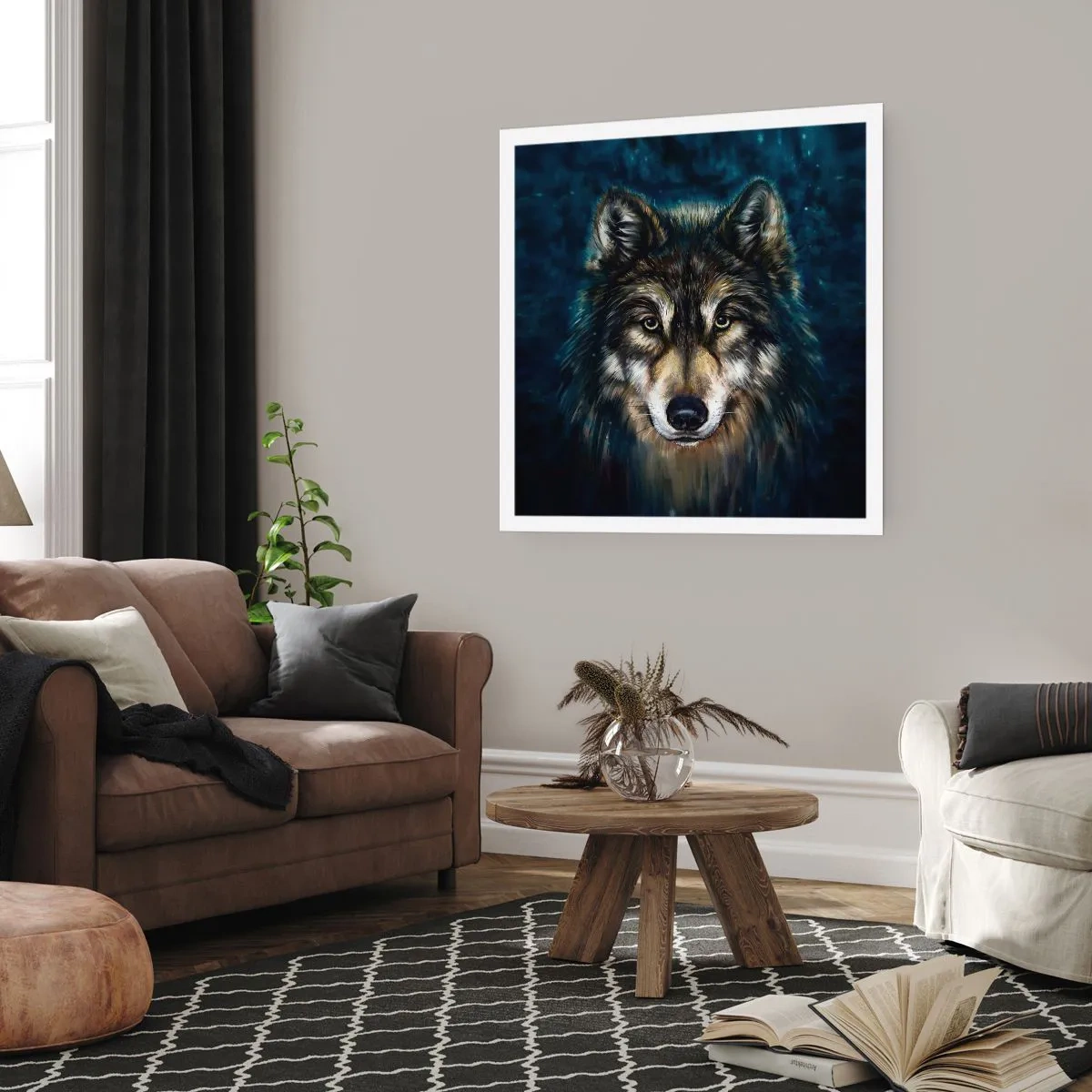 Poster - Alfa? Și omega - 40x40 cm