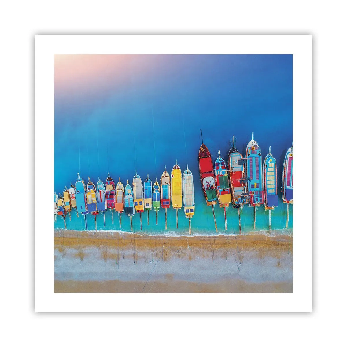 Poster - Din perspectiva unei păsări - 50x50 cm