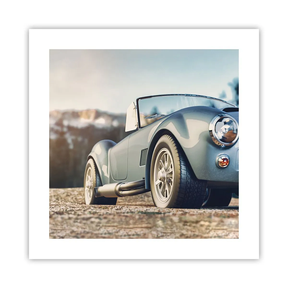 Poster - Pentru că stilul contează - 40x40 cm