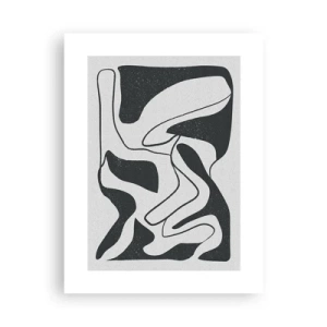 Poster - Distracție abstractă în labirint - 30x40 cm