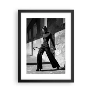 Poster în ramă neagră -  Eleganță urbană - 30x40 cm