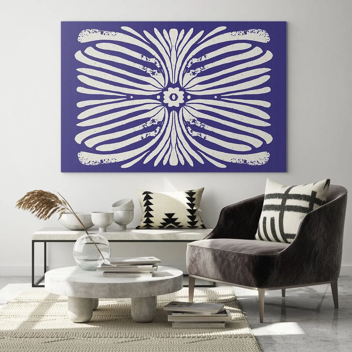 Tablou pe sticlă - Inspirații etnice - 120x80 cm
