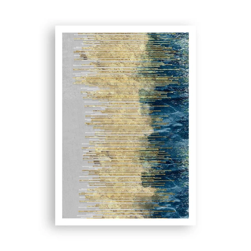 Poster - Granița aurită - 70x100 cm