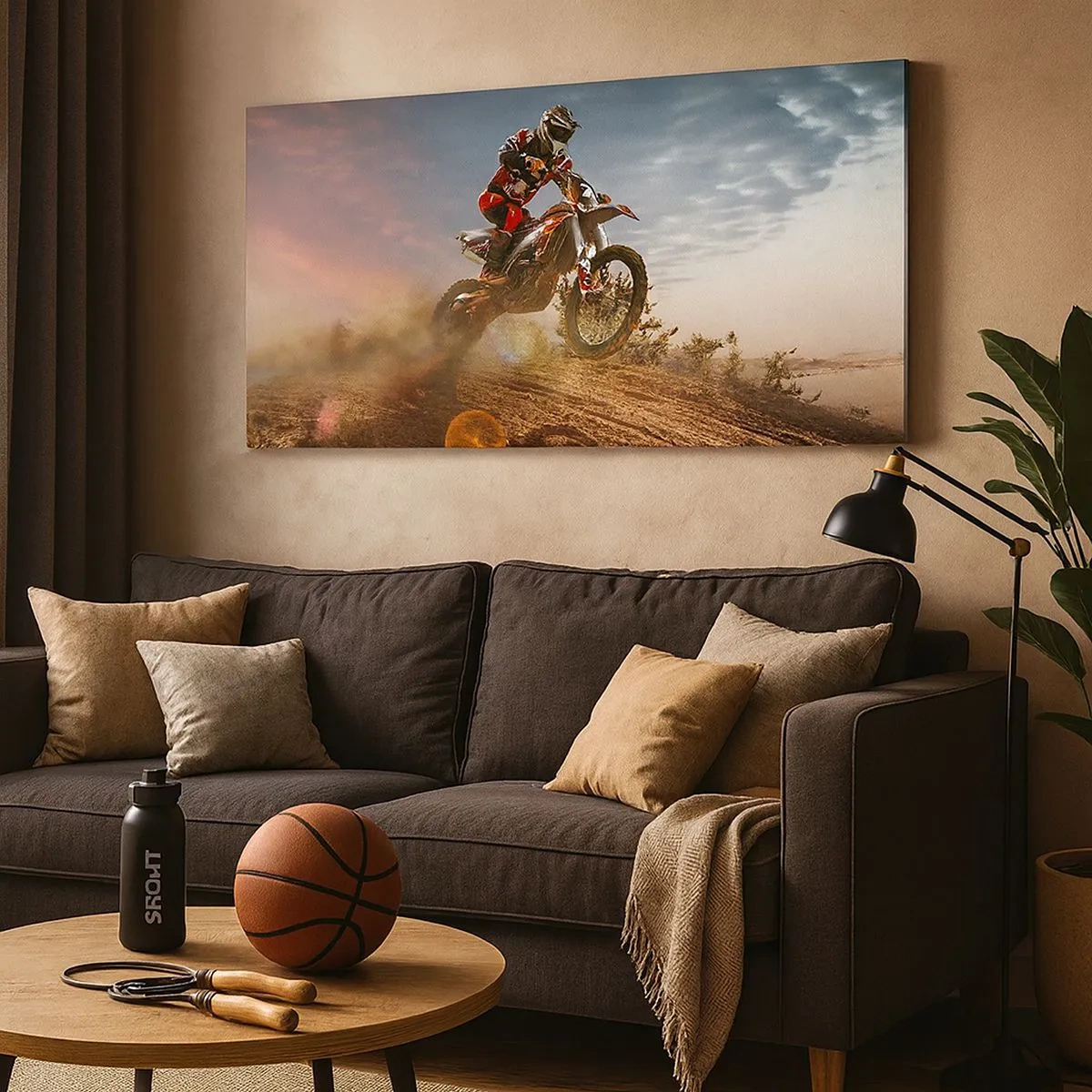 Tablou pe pânză - Pentru victorie - 100x40 cm