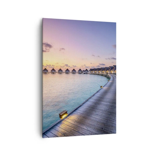 Tablou pe pânză - Vacanță - înapoi la sursă - 70x100 cm