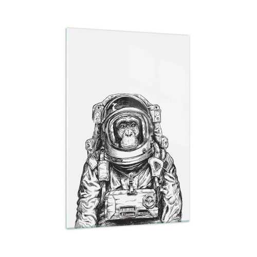 Tablou pe sticlă - Evoluție alternativă - 70x100 cm