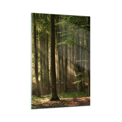 Tablou pe sticlă - Strălucitoare într-o dimineață de primăvară - 80x120 cm