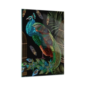 Tablou pe sticlă - În veșmânt regal - 50x70 cm