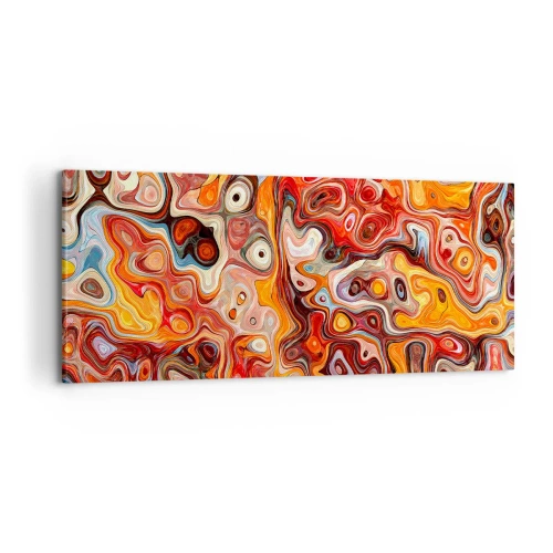 Tablou pe pânză - Dacă nucile s-au topit în miere - 100x40 cm
