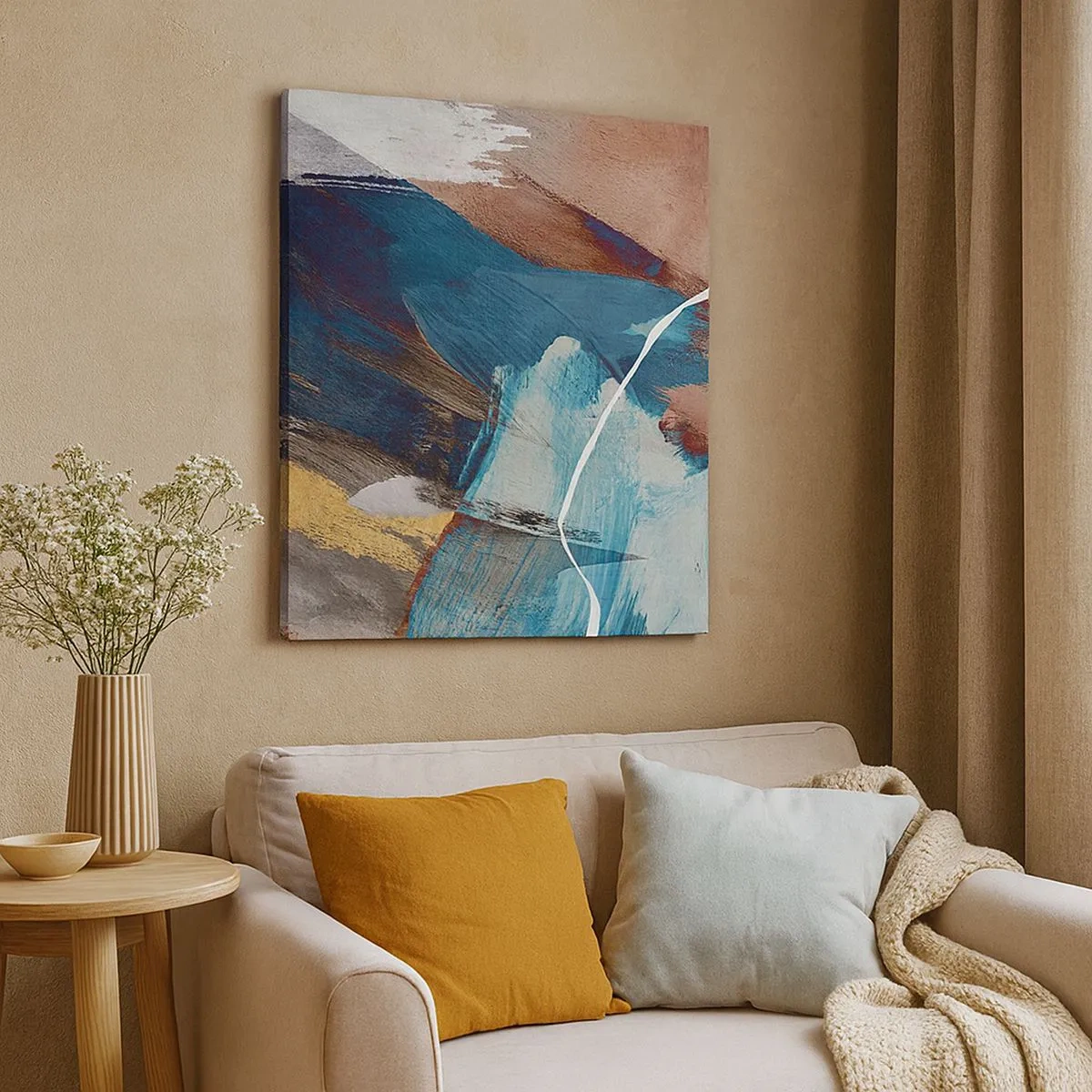 Tablou pe pânză - Cu fler și energie - 30x30 cm