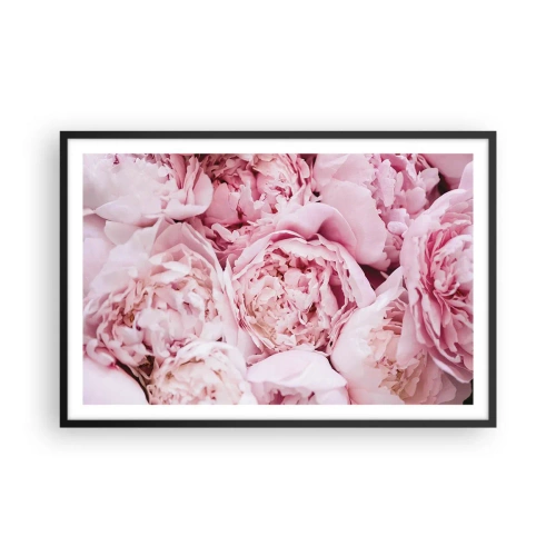 Poster în ramă neagră - Îmbrățișate și parfumate - 91x61 cm