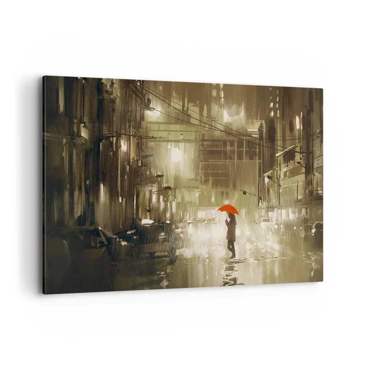Tablou pe pânză - Singură, dar nu singuratică - 100x70 cm