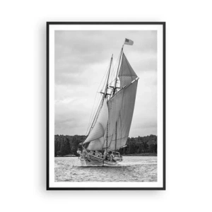 Poster în ramă neagră - Frații vântului - 70x100 cm